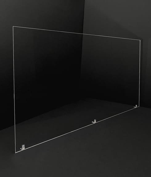 Large 46 W x 24 H Acrylic Divider